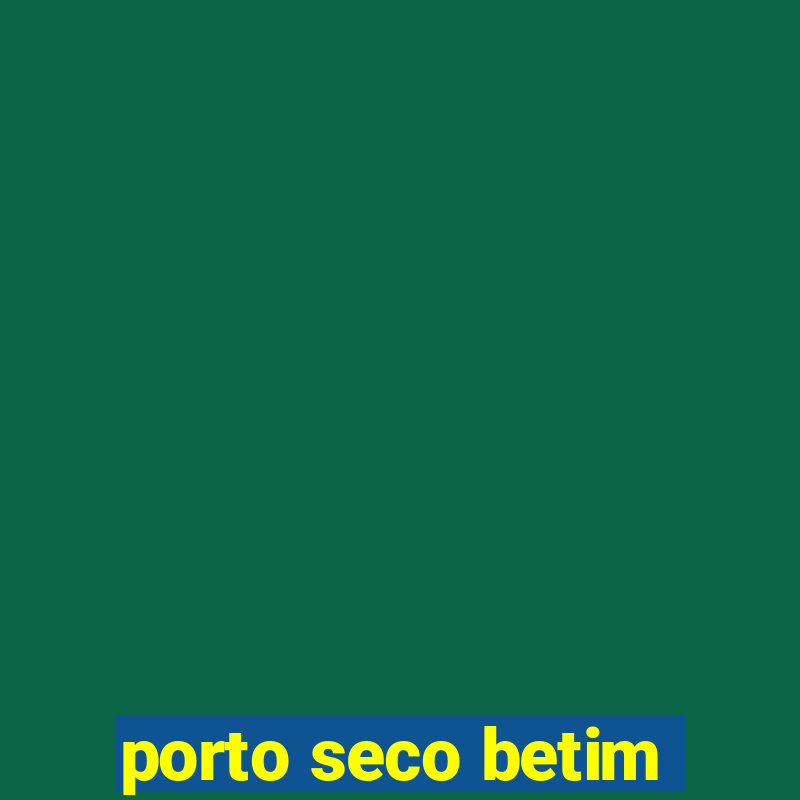 porto seco betim